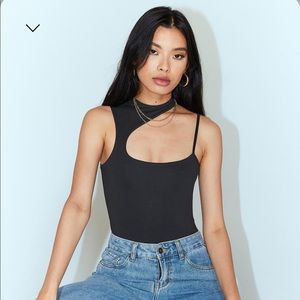 Princess Polly Molly Asymmetric Bodysuit NWT